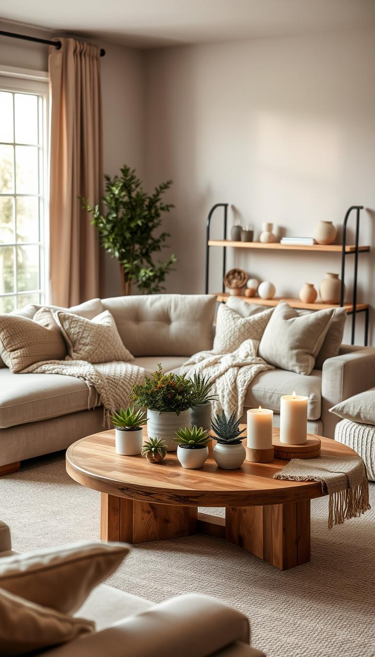 Cozy Neutral Living Room Refresh
