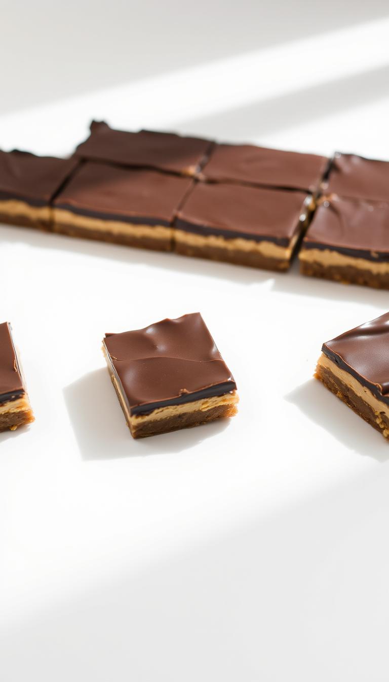 No-Bake Chocolate Peanut Butter Bars