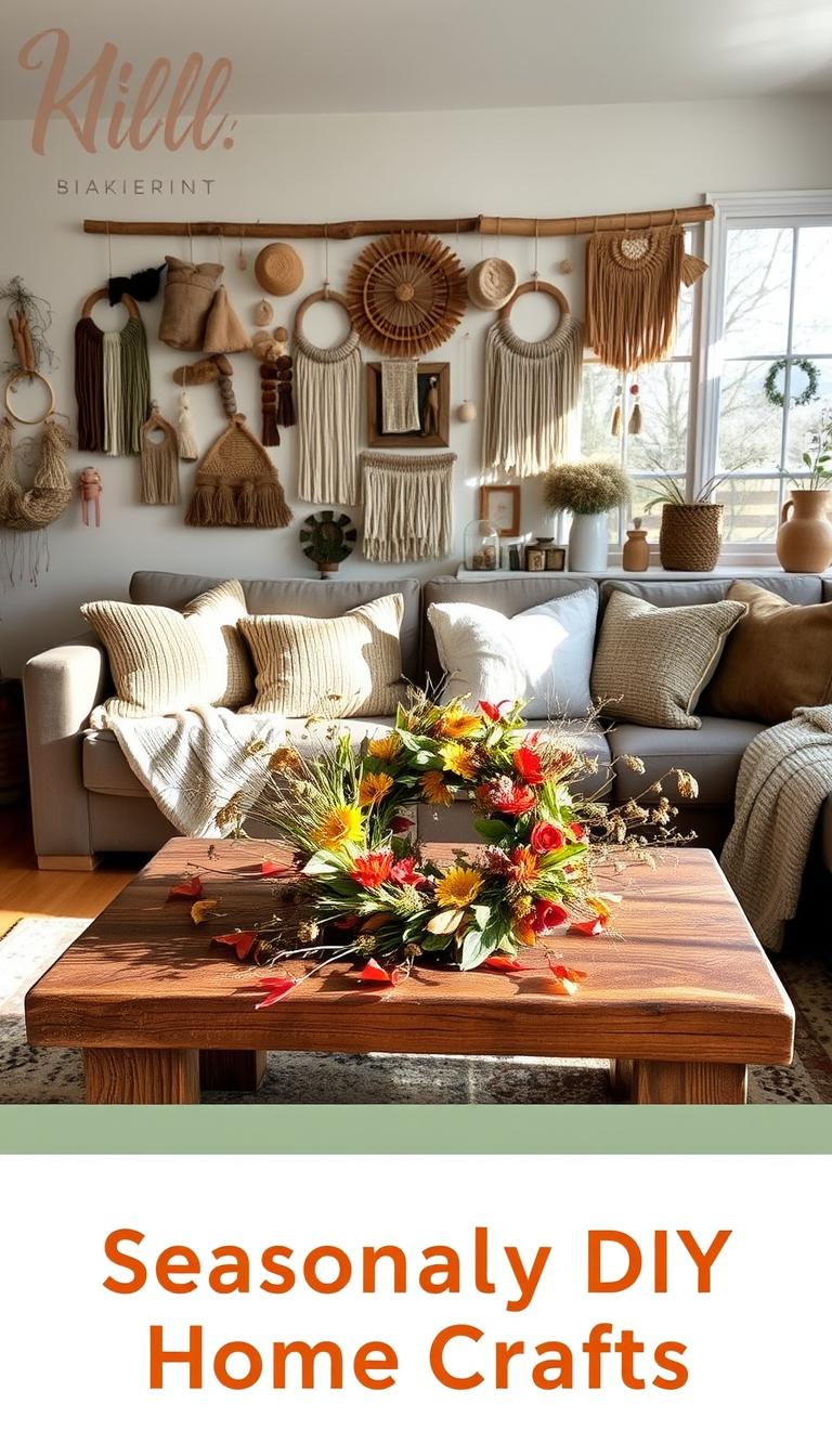 Seasonal DIYs Home Crafts